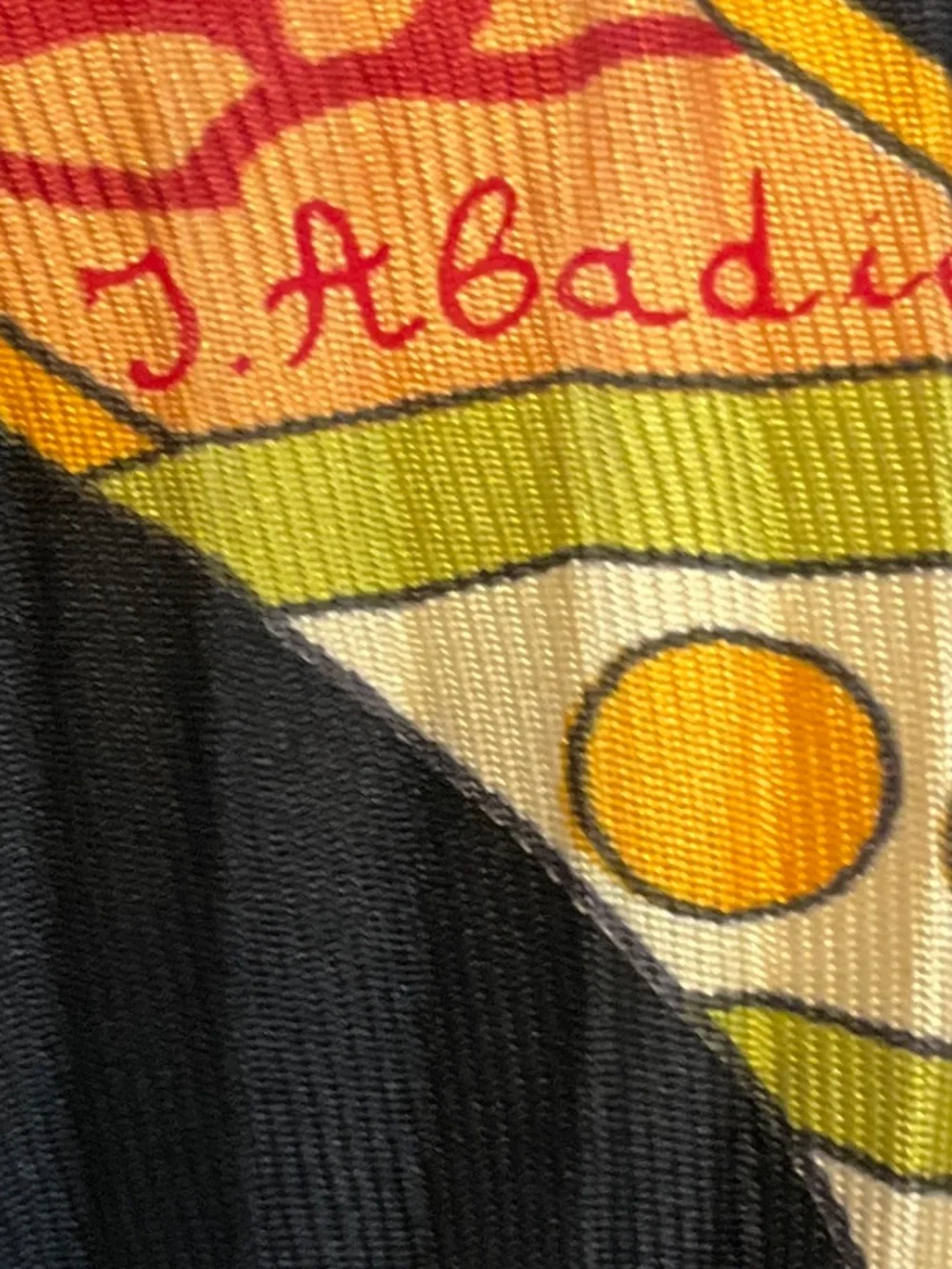HERMES BLACK MULTI LES PRINTEMPS DE THERA PRINT PLISSE PLEATED SILK TWILL SCARF